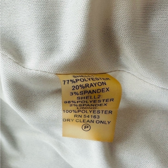 Women Blazer IVANKA TRUMP Black White Colorblock Zip Front Long Sleeve Cardigan - Picture 7 of 7